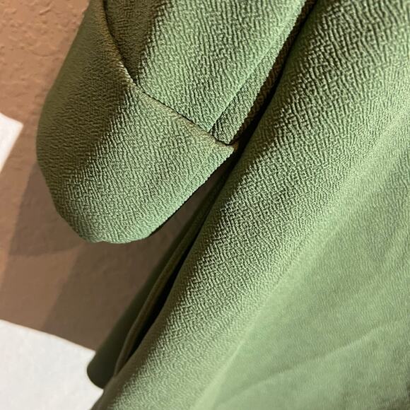 Kasper Open Front Jacket Casual Bussines Shawl-Collar Green Size XS NWOT - Picture 5 of 6